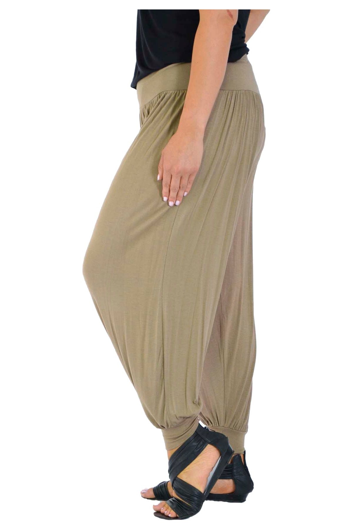Plus Size Harem Trousers Full Length Trousers WearAll
