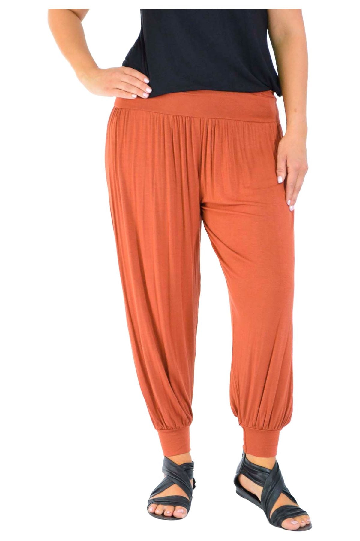 Plus Size Harem Trousers Full Length Trousers WearAll