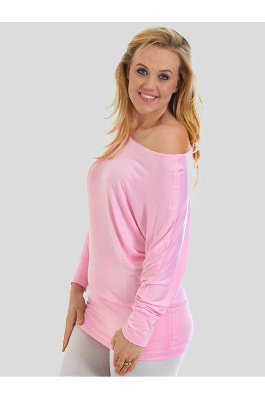 Plus Size Off Shoulder Batwing Top Tops WearAll