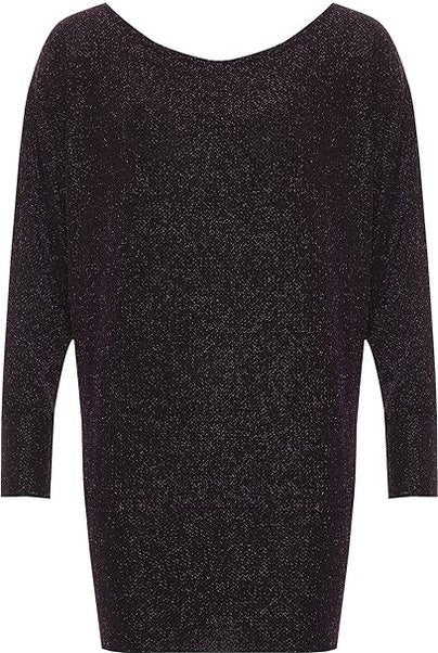 Off Shoulder Glitter Sparkle Batwing Top Tops WearAll Purple 14