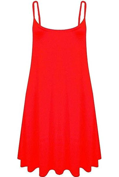 Thin Strap Plain Tank Top