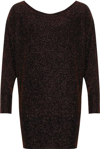 Off Shoulder Glitter Sparkle Batwing Top Tops WearAll Red 14