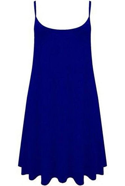 Thin Strap Plain Tank Top