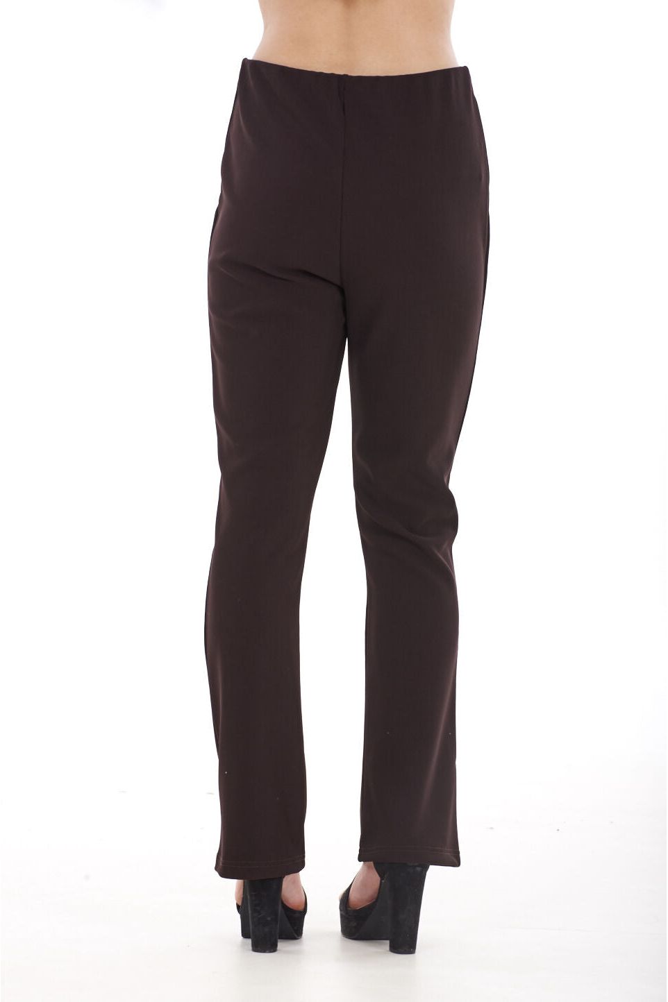 Plus Size Bootleg Ribbed Trouser Trousers WearAll