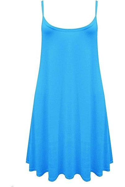 Thin Strap Plain Tank Top