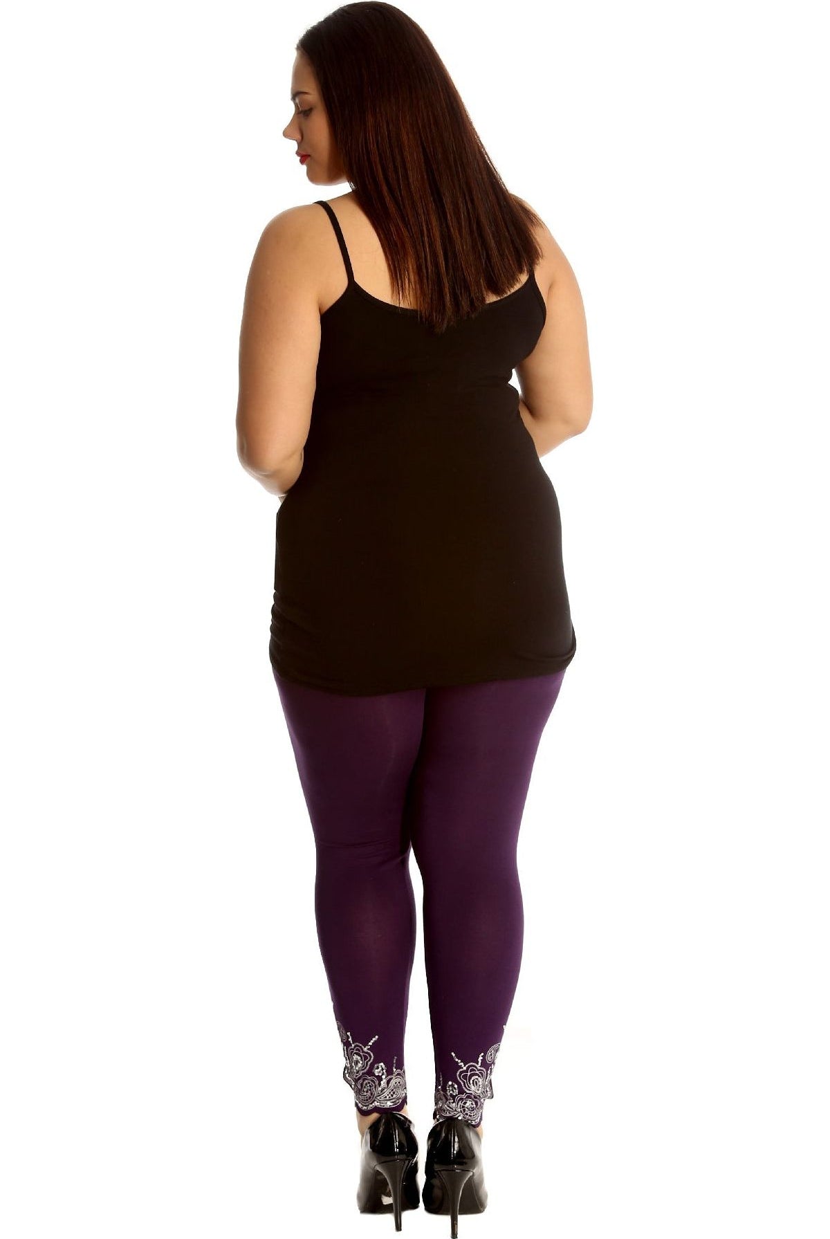 Sequin Stretch Leggings Apparel & Accessories WearAll