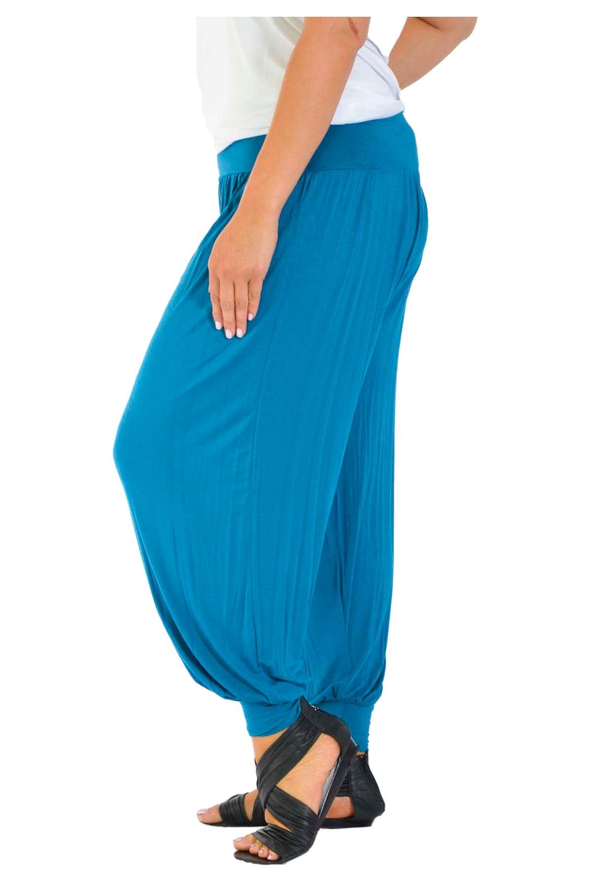 Plus Size Harem Trousers Full Length Trousers WearAll