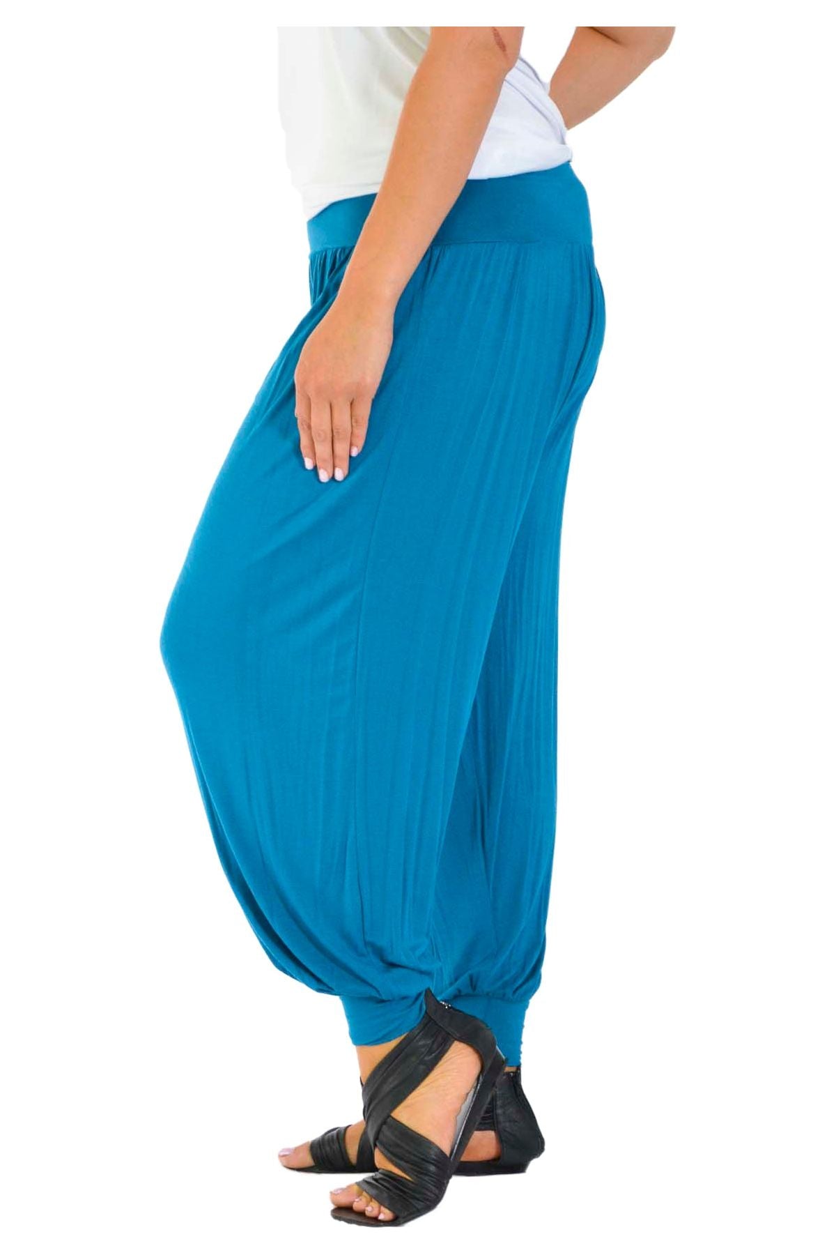 Plus Size Harem Trousers Full Length Trousers WearAll