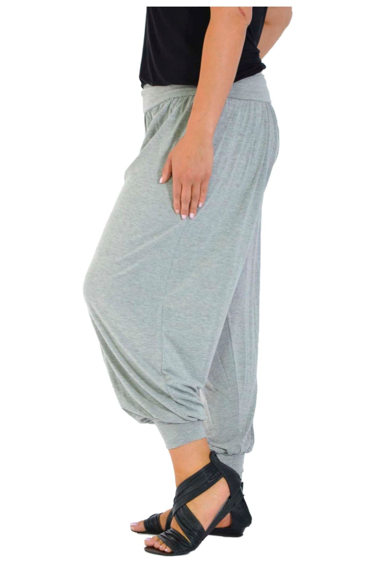 Plus Size Harem Trousers Full Length Trousers WearAll