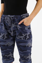 Plus Size Italian Camouflage Magic Chino Shorts Skirts & Shorts WearAll