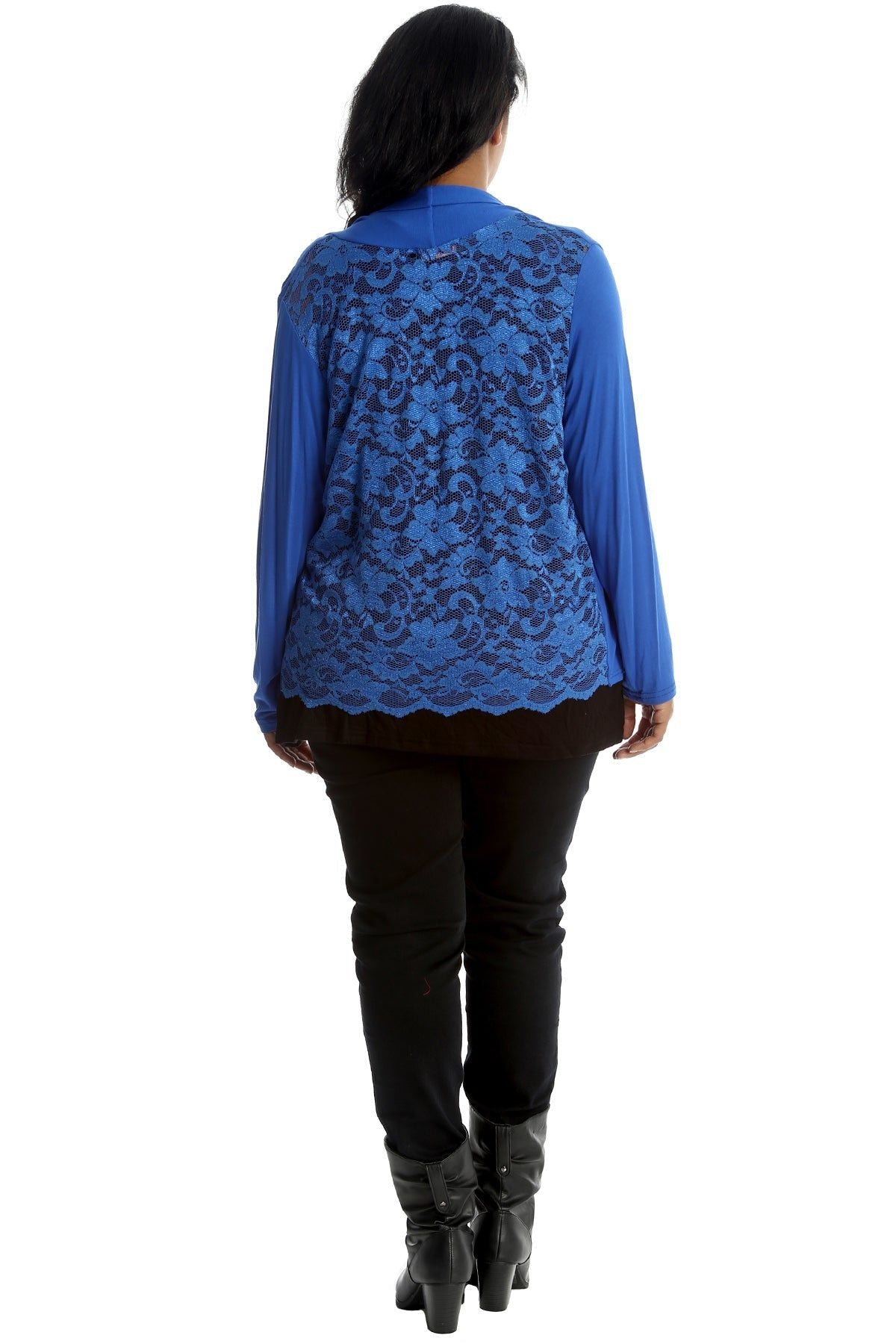 Floral Lace Back Cardigan Open Top cardigan WearAll