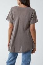 Round Neck Short Sleeve Cotton T-Shirt T-shirts WearAll