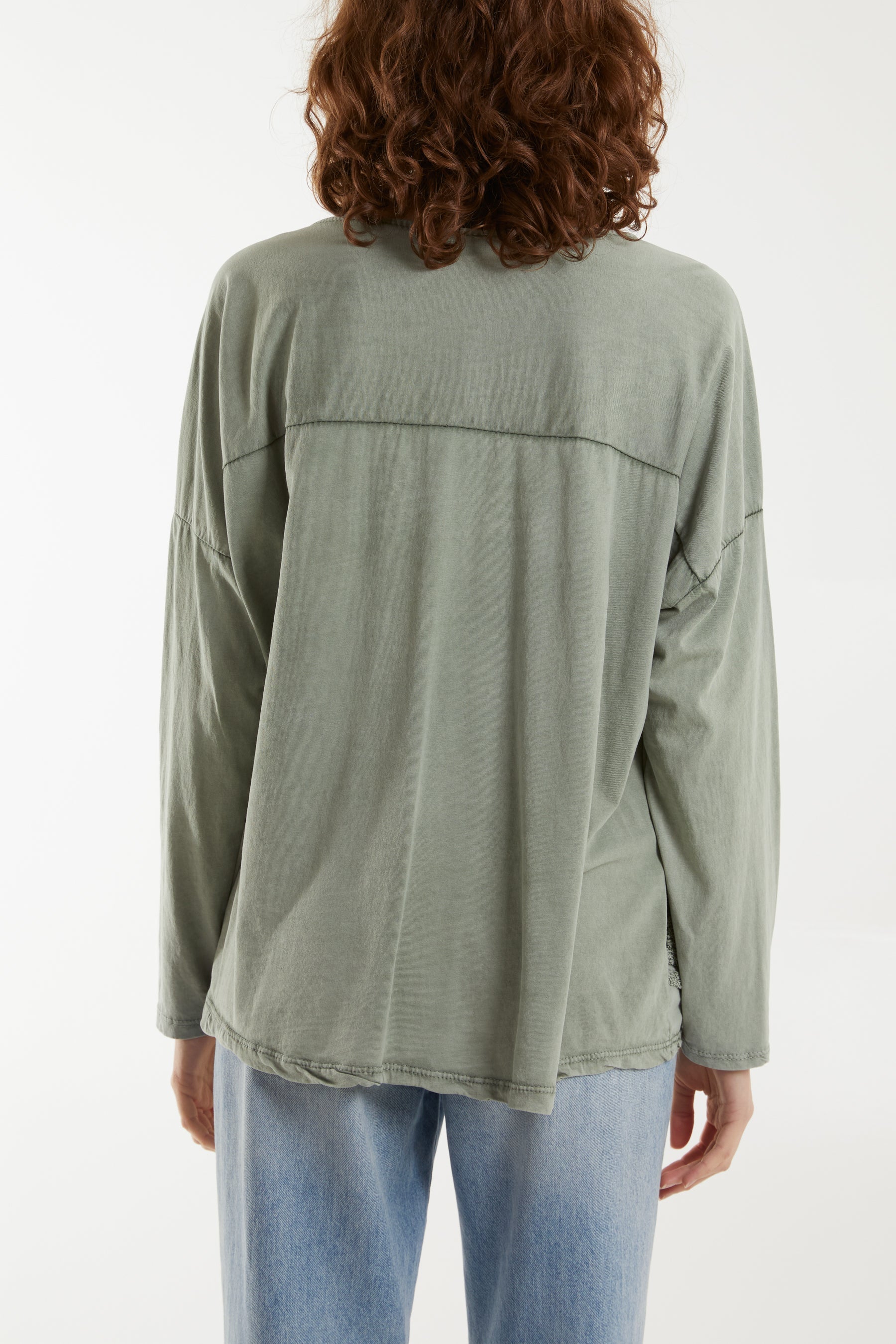 Flocking Double Star Top Tops WearAll