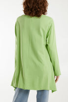 Oversized Long Top Tops WearAll