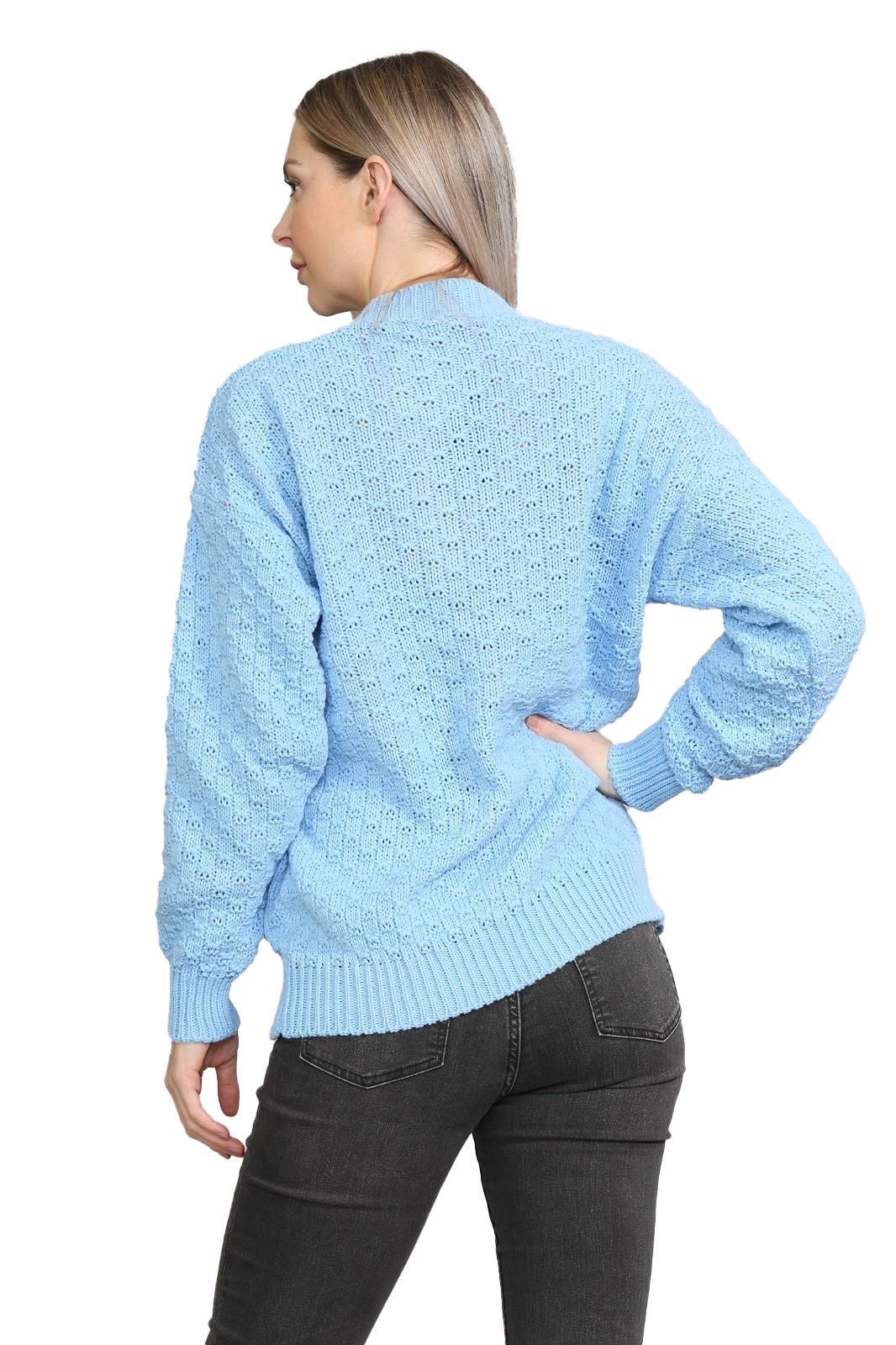 Chunky Cable Knit Long Sleeve Cardigan cardigan WearAll