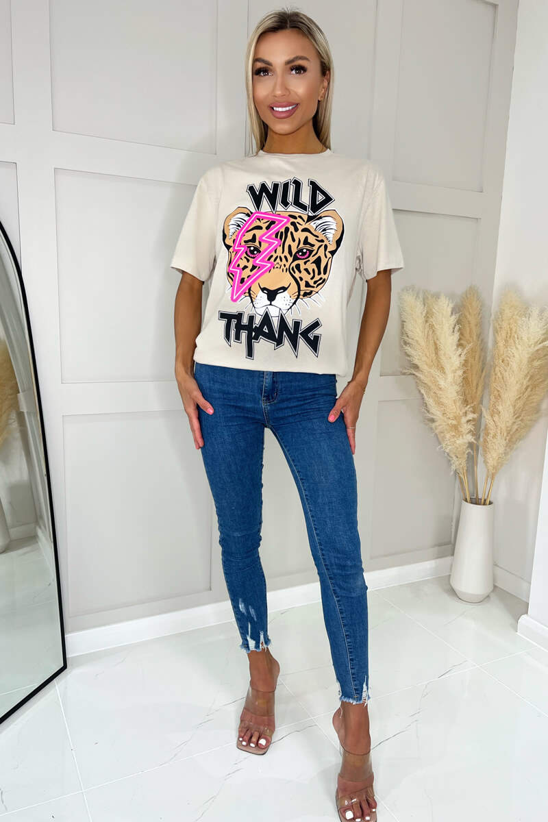 Tiger Print T-Shirt WearAll