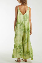 Smoky Print Cami Relaxed Fit Jumpsuit Dresses WearAll