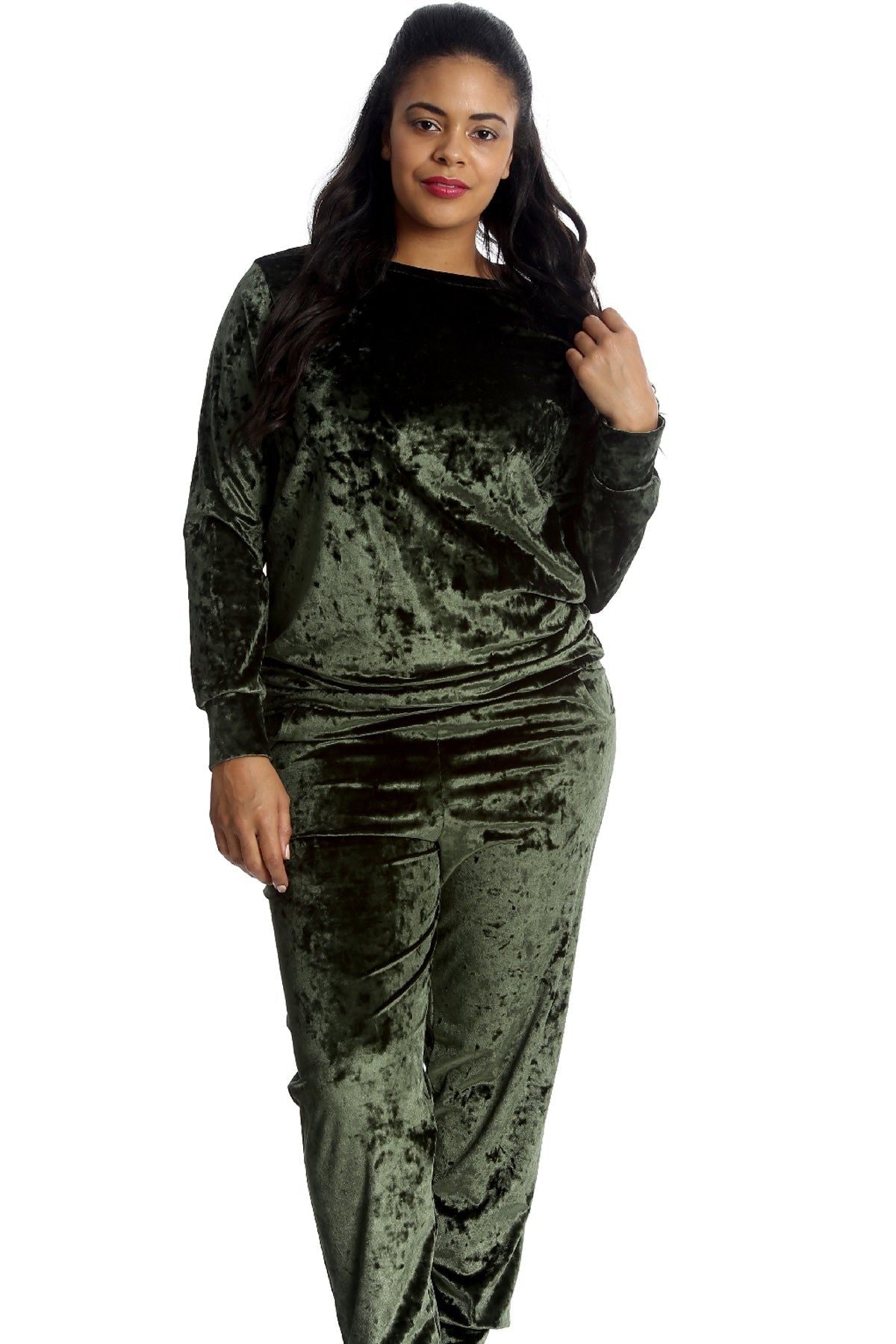 Velour Loungewear Set Co-ord Suit Loungewear WearAll