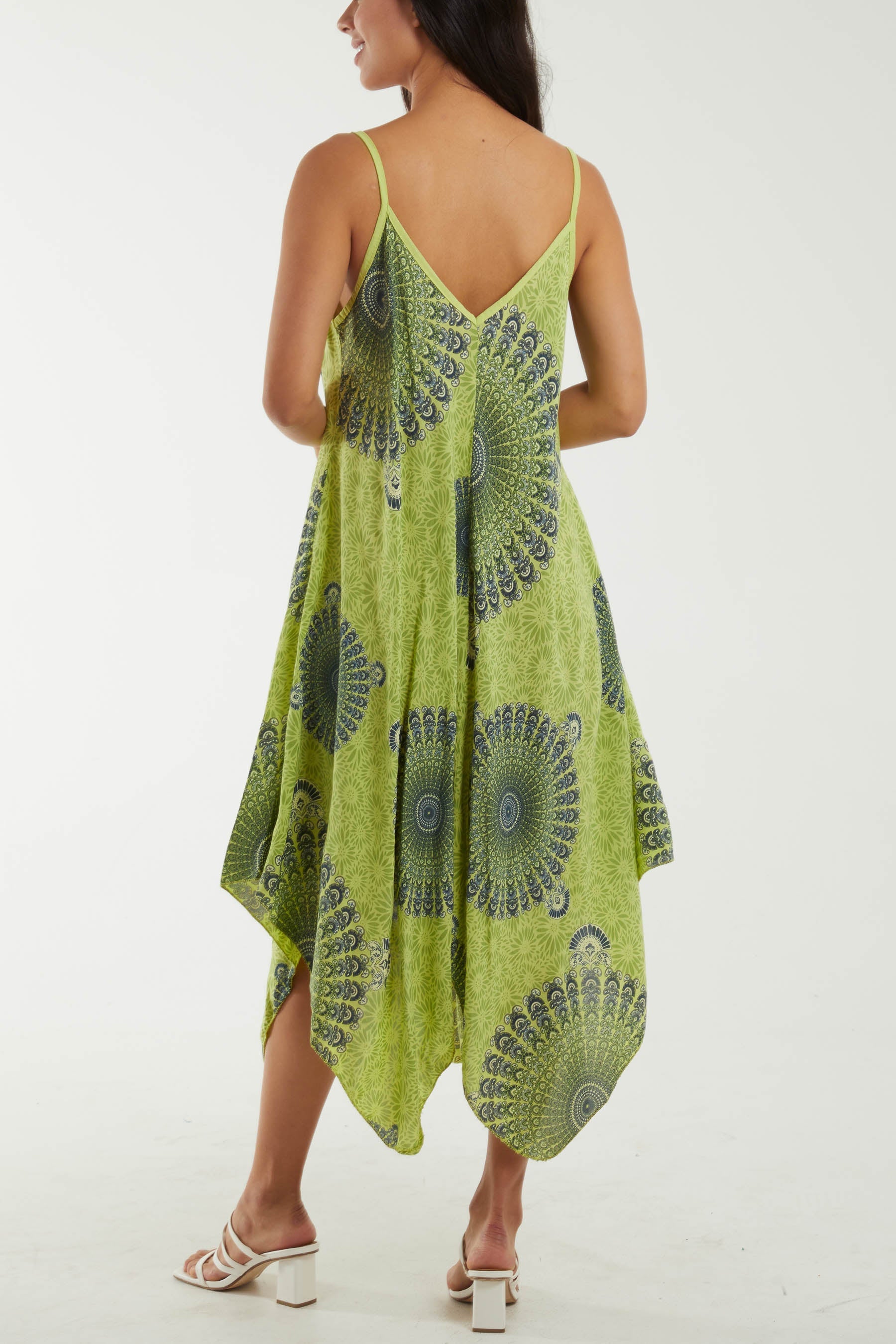 Mandala Flower Hanky Hem Cami Dress Dresses WearAll