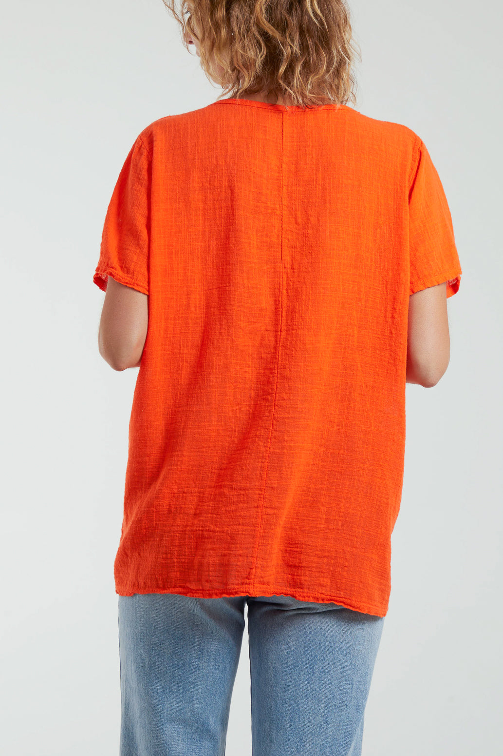 Embroidery Spirals Pocket Top Tops WearAll