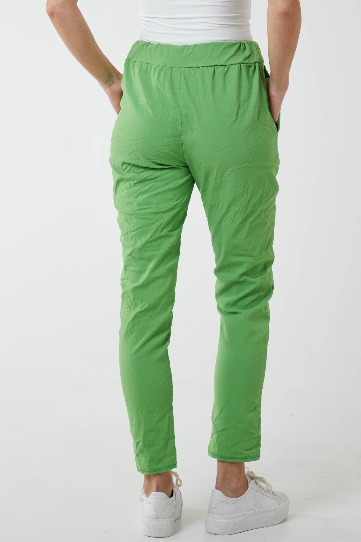 Magic Plain Super Stretch Crushed Trousers TRS1 WearAll