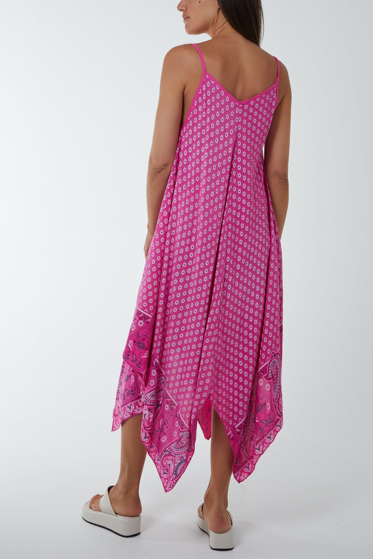 Cami Hanky Hem Midi Dress Dresses WearAll