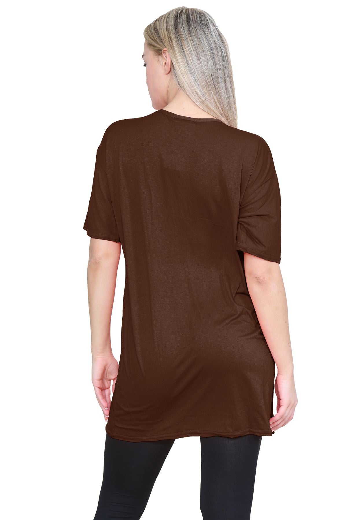 Longline T-Shirt Mini PJ Dress Shirts & Tops WearAll