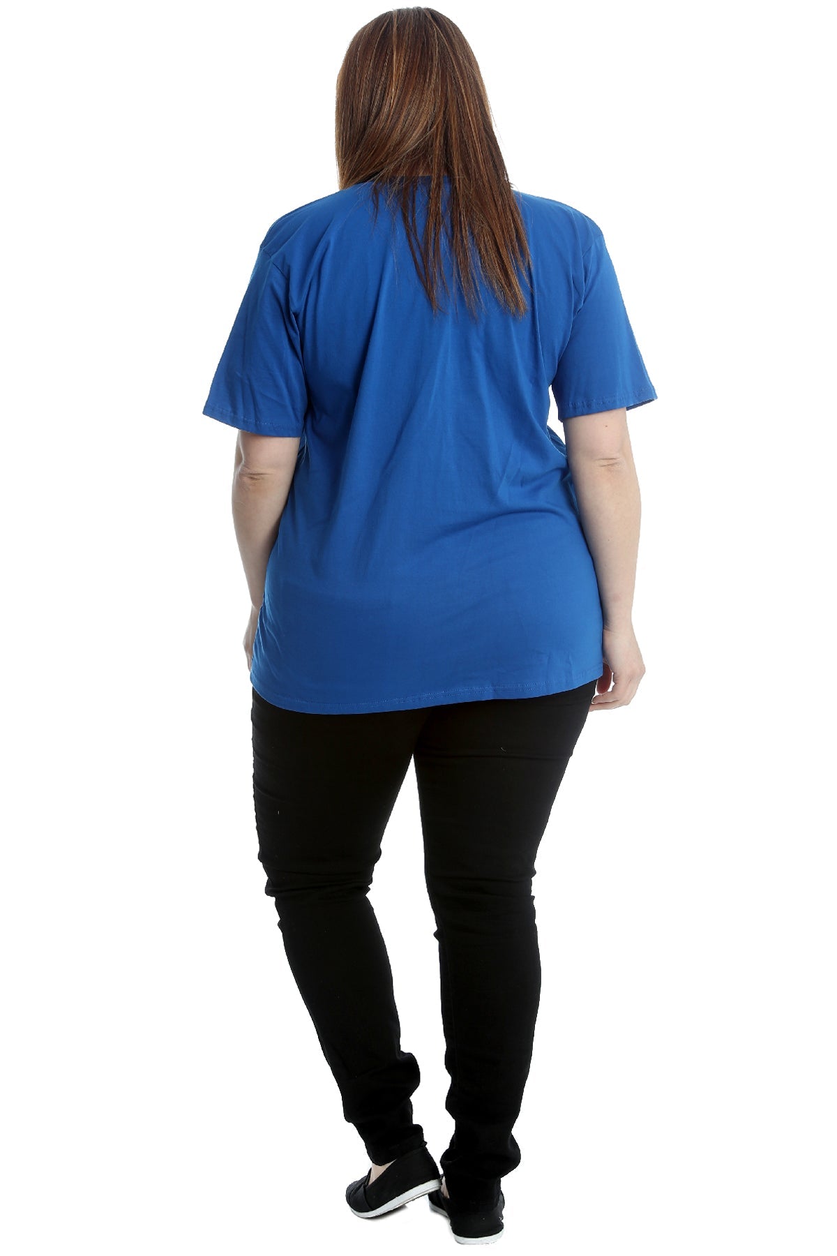 Amour Paris Print Baggy Short Sleeve T-Shirt Tops WearAll