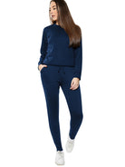 Long Sleeved Plain Lounge Wear Two Piece Loungewear WearAll