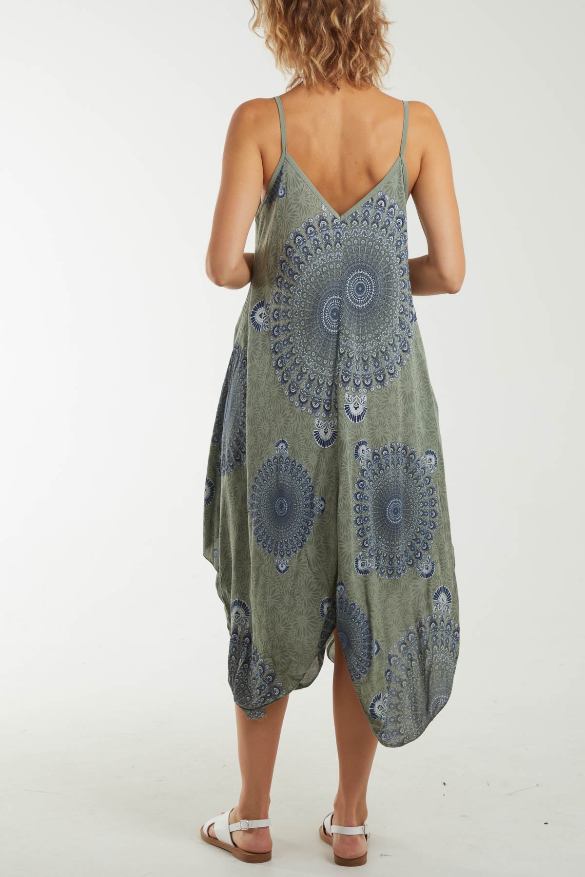 Mandala Flower Hanky Hem Cami Dress Dresses WearAll