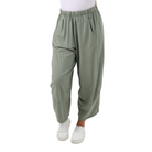 Italian Relaxed Fit Plain Baggy Trouser Trousers WearAll