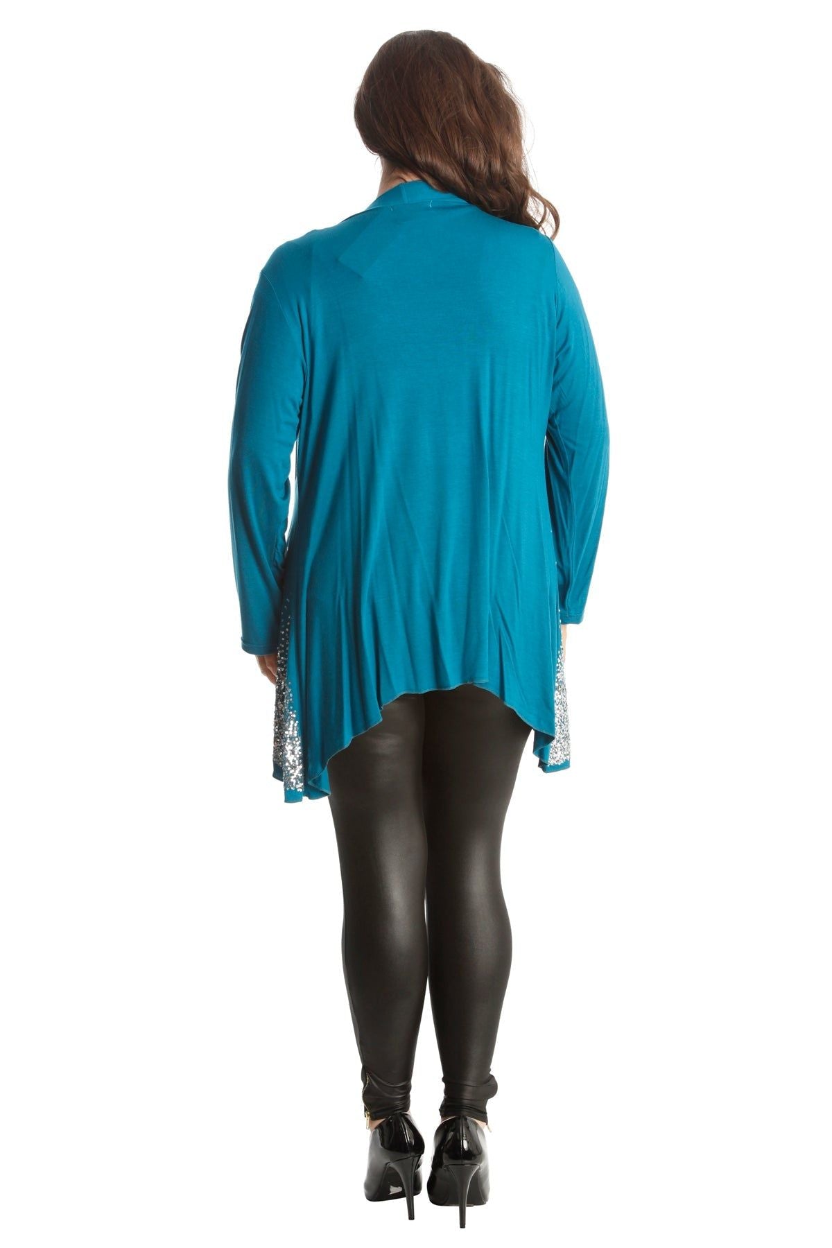 Sequin Sparkle Open Cardigan cardigan WearAll