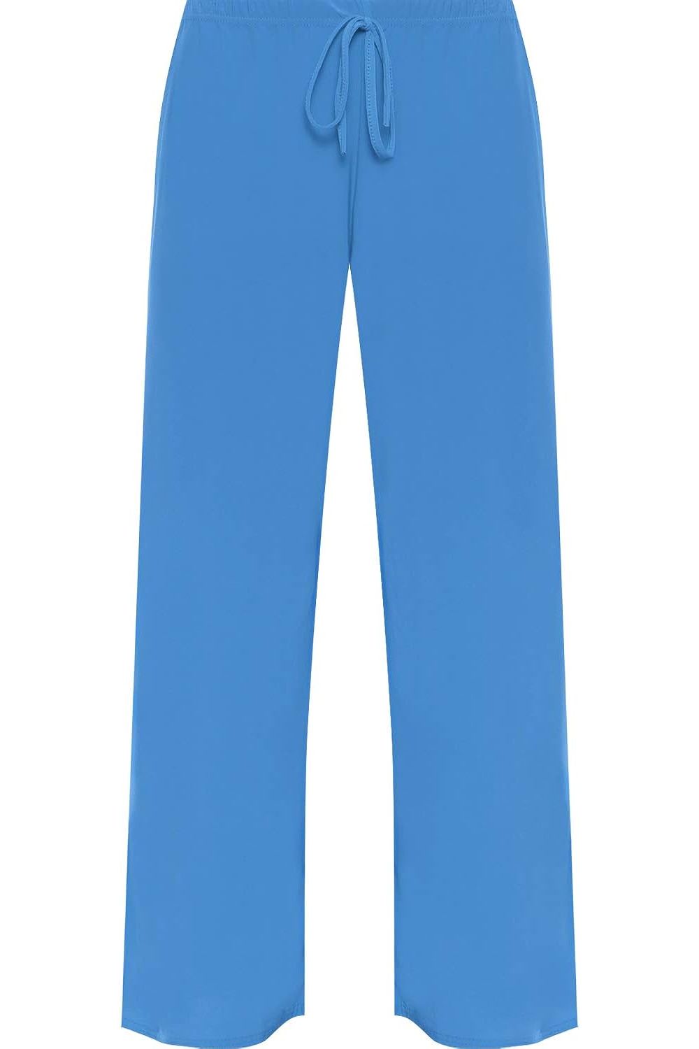 Baggy Flared Wide Leg Palazzo Trousers Palazzo WearAll Light Blue 14