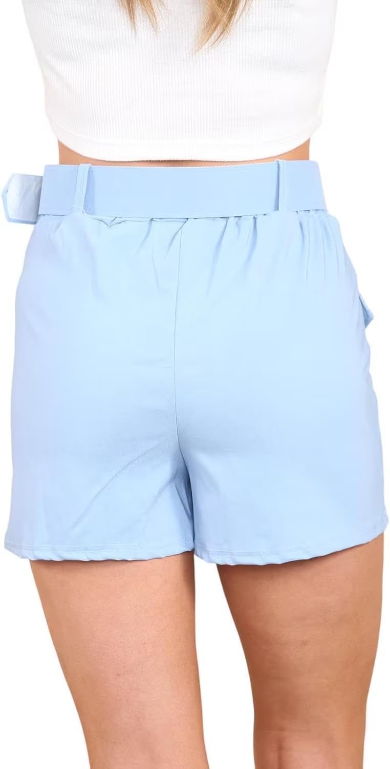 Belted Cargo Skort Skirt WearAll