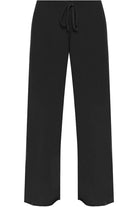 Baggy Flared Wide Leg Palazzo Trousers Palazzo WearAll Black 14