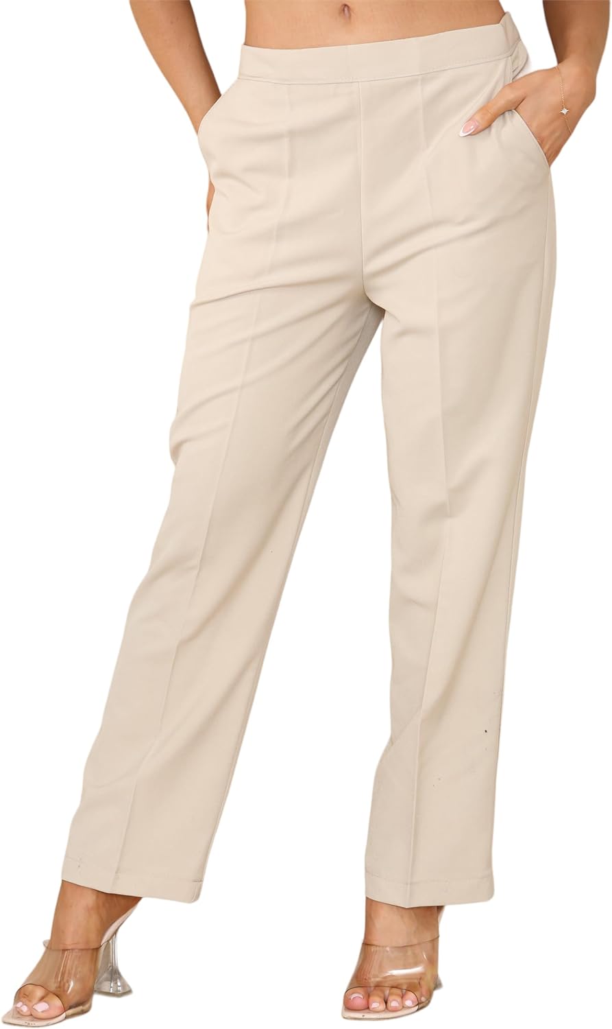 Half Elasticated Pocket Trouser - Black, Dark Green, Stone Trousers WearAll