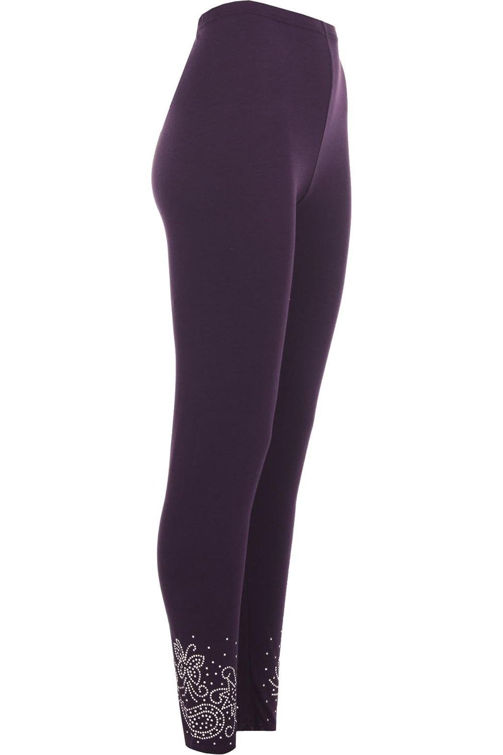 Foil Printed Leggings Leggings WearAll