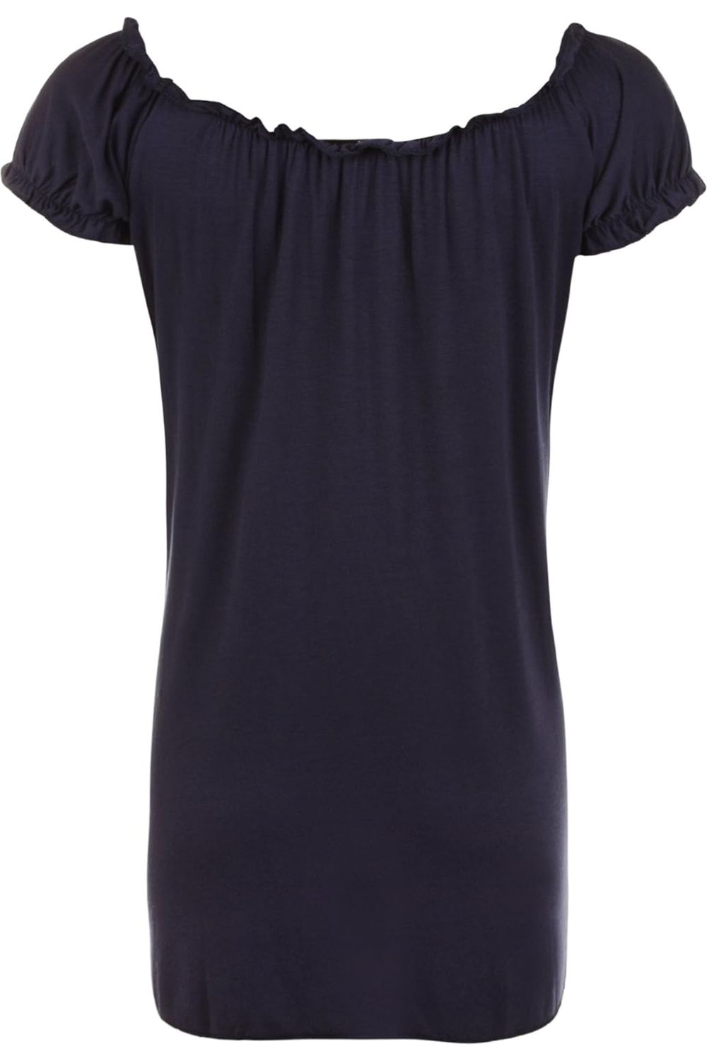 Gypsy Boho Stretch Top Tops WearAll Navy Blue 14