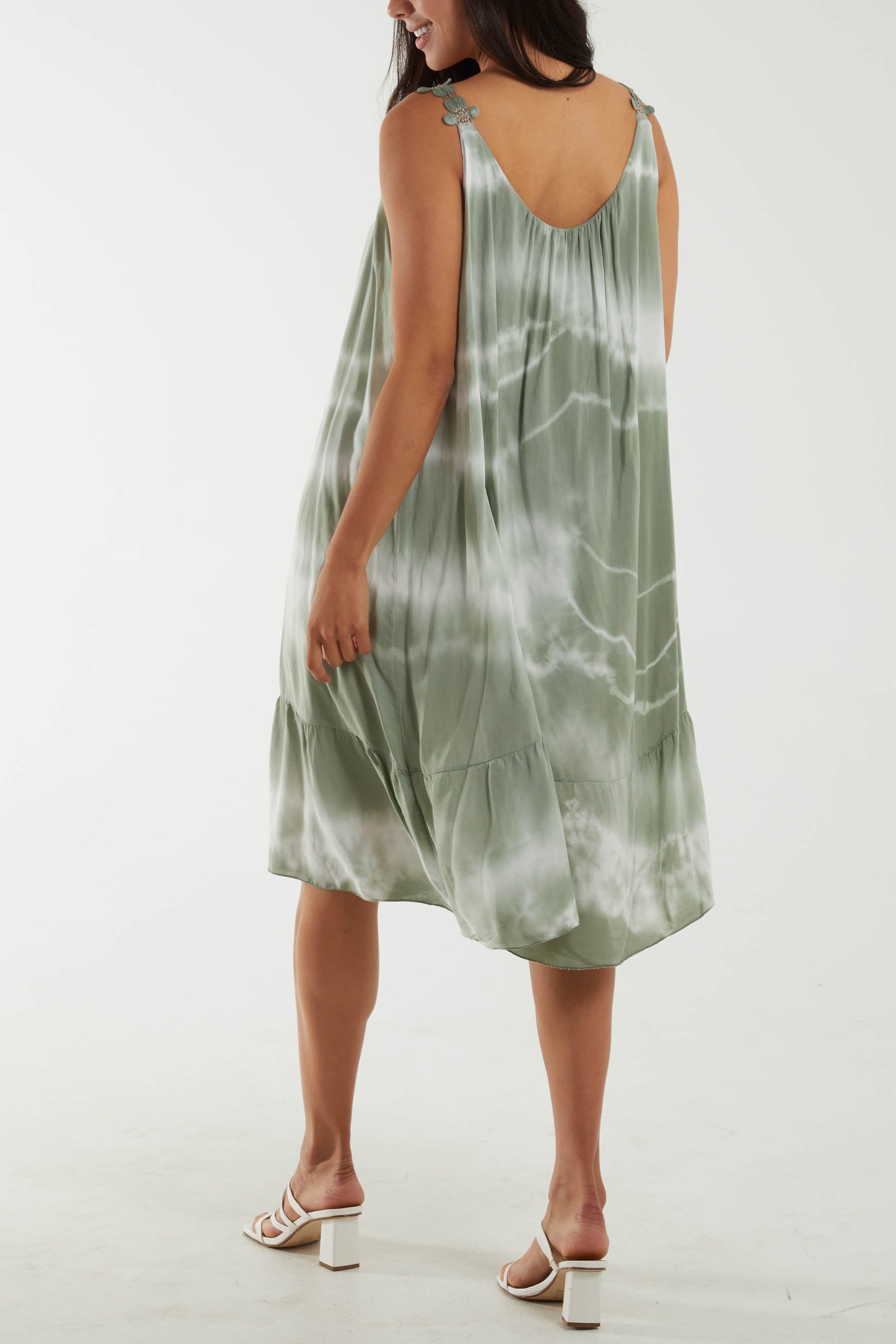 Tie Dye Swing Dress Dresses WearAll