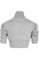 Puff Sleeve Beaded Shrug Tops WearAll