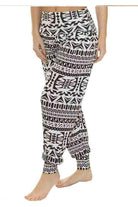 Plus Size Aztec Print Harem Trouser Trousers WearAll