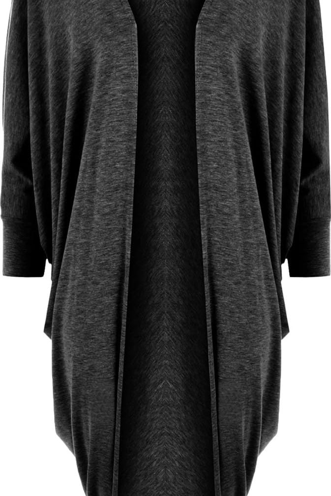Plus Size Batwing Long Open Cardigan Top Maxi Cardigan WearAll
