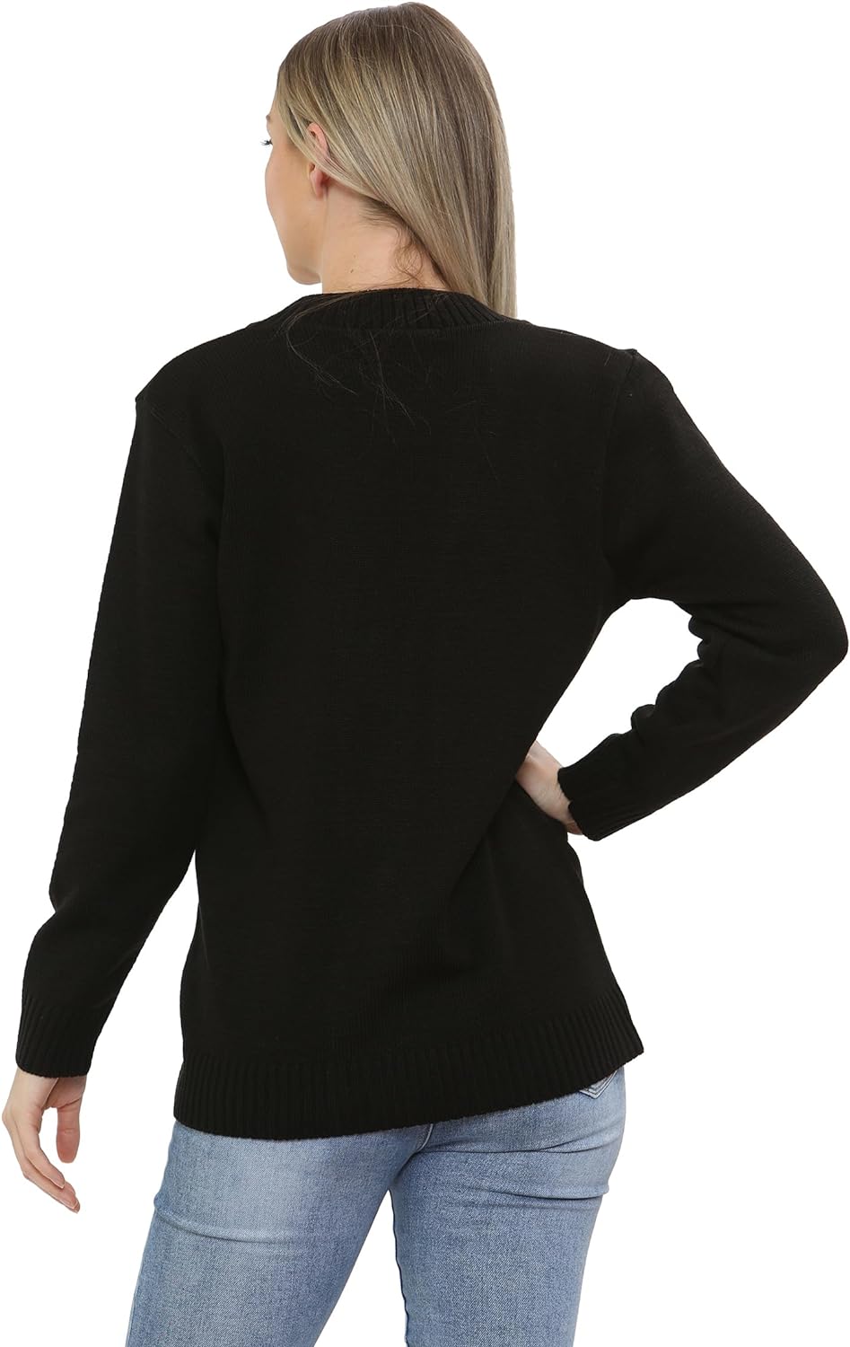 Women Knitted Plain Cardigan Knitted Cardigan WearAll