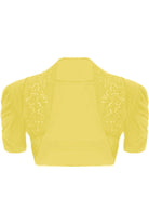 Puff Sleeve Beaded Shrug Tops WearAll
