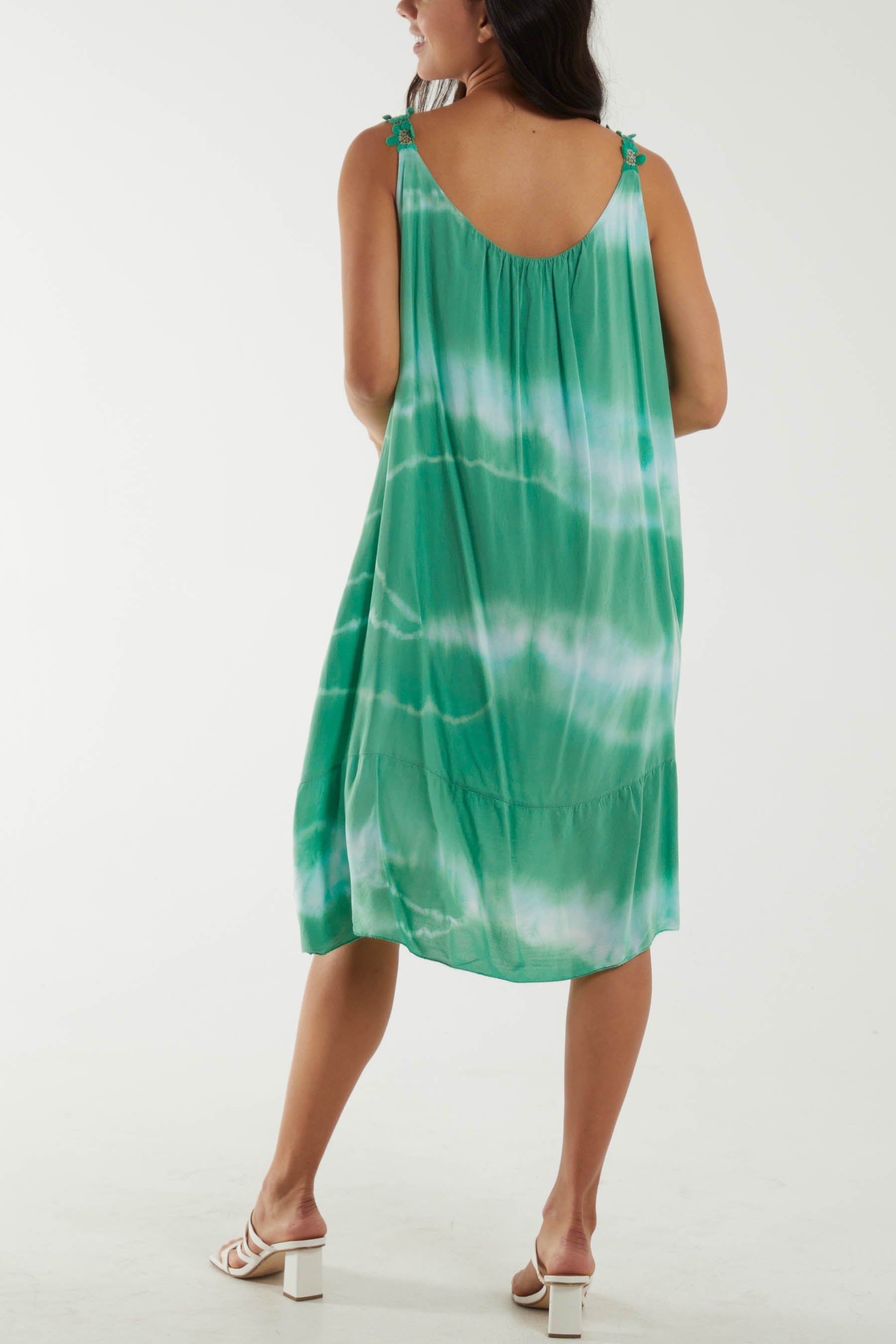 Tie Dye Swing Dress Dresses WearAll