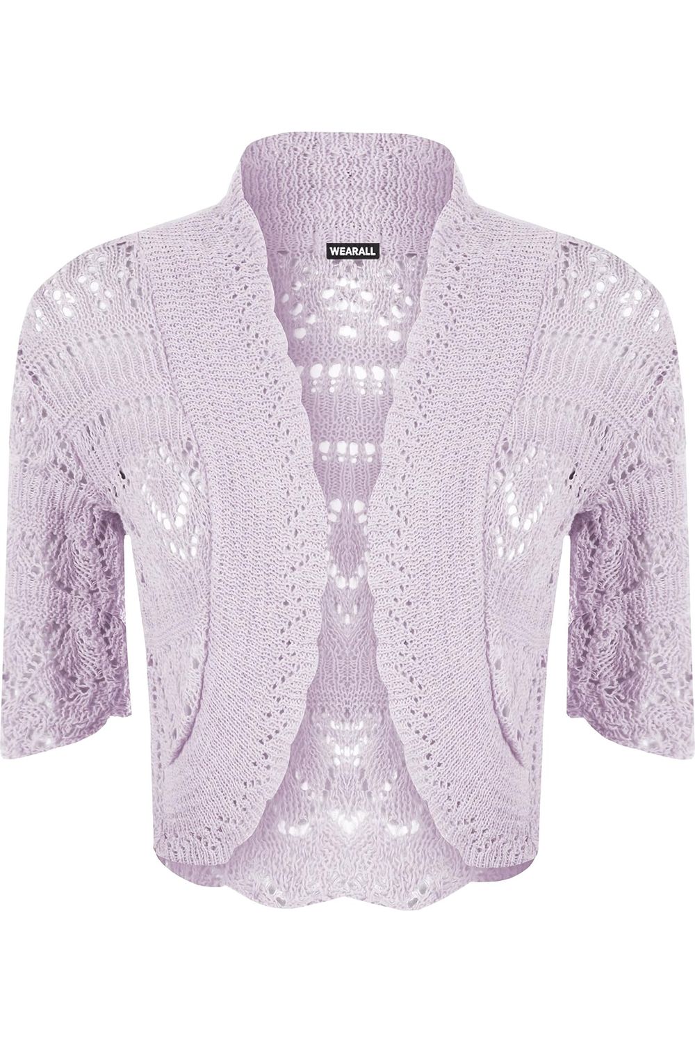 Knitted Crochet Bolero Shrug Apparel & Accessories WearAll