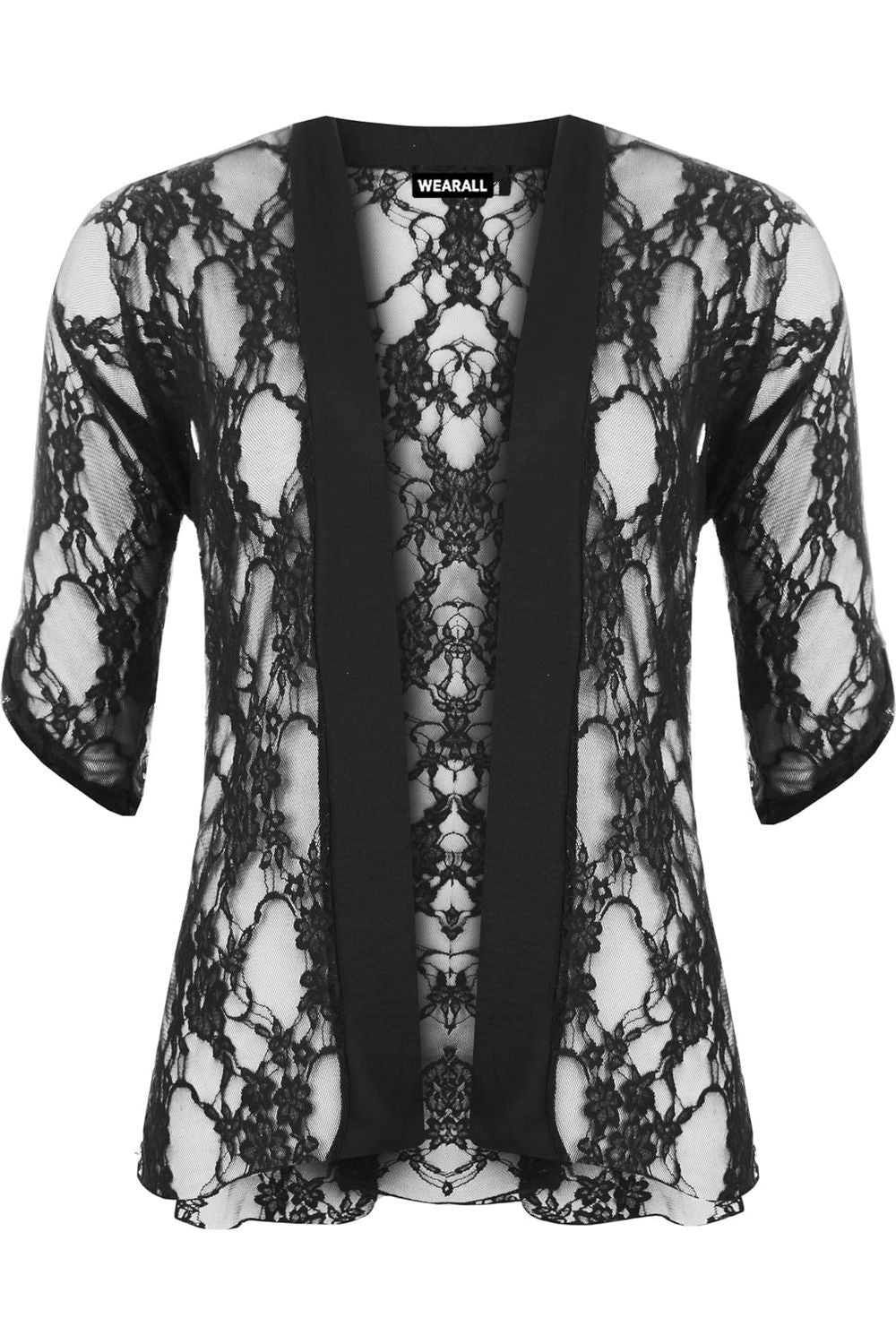 Lace Open Short Cardigan Top cardigan WearAll