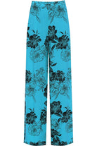 Plus Size Flower Floral Print Wide Leg Palazzo Trouser Palazzo WearAll