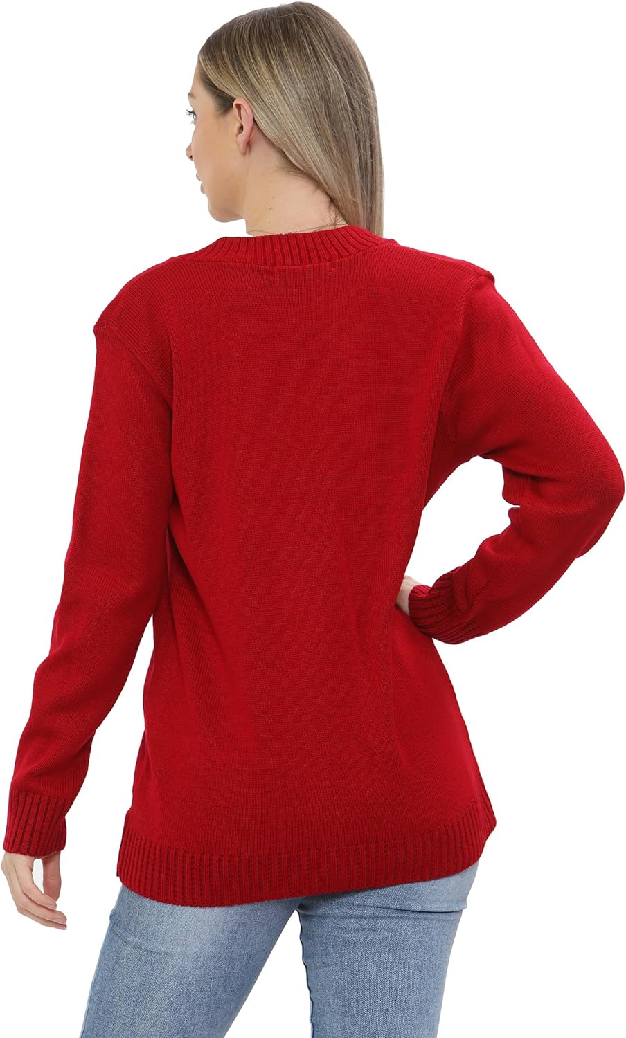 Women Knitted Plain Cardigan Knitted Cardigan WearAll