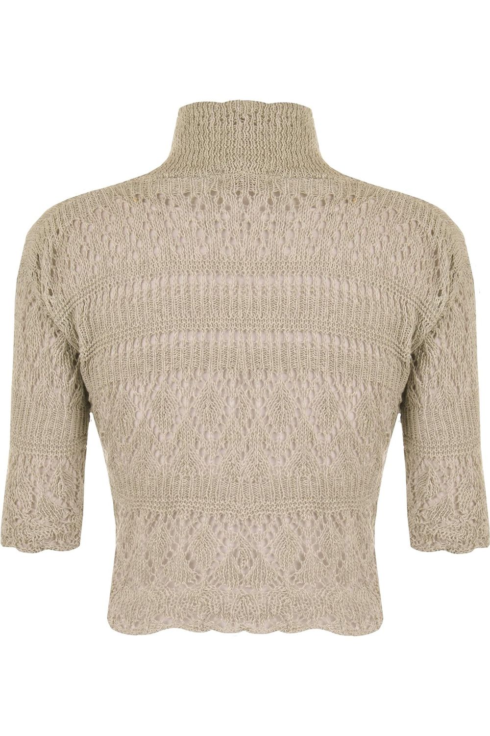 Knitted Crochet Bolero Shrug Apparel & Accessories WearAll
